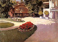 Garden at Yerres, c.1876, caillebotte
