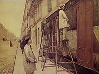 House painters, 1877, caillebotte
