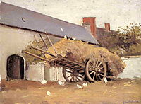 Loaded Haycart, c.1878, caillebotte