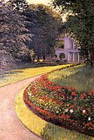 The Park at Yerres, 1877, caillebotte