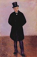 Portrait of Jean Daurelle, 1887, caillebotte