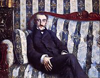 Portrait of a Man, 1877, caillebotte