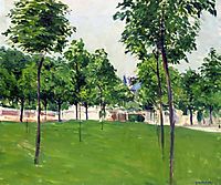 Promenade at Argenteuil, 1883, caillebotte
