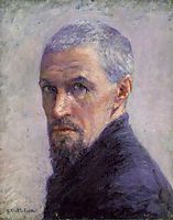 Self-portrait, 1892, caillebotte