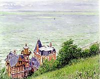 Villas at Trouville, 1884, caillebotte