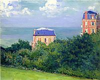 Villas at Villers sur Mer, 1880, caillebotte