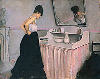Woman at a Dressing Table, c.1873, caillebotte
