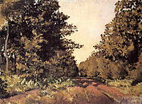 Woods at la Grange, c.1879, caillebotte