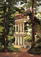 Yerres, Colonnade of the Casin, c.1870, caillebotte