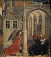 The Annunciation, 1430, campin
