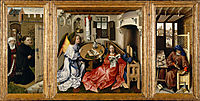 The Mérode Altarpiece, 1428, campin
