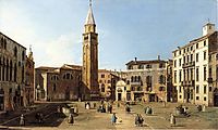Campo Sant Angelo, canaletto