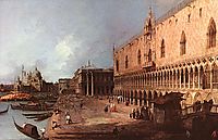Doge-s Palace, 1725, canaletto