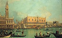 The Doge-s Palace with the Piazza di San Marco, 1735, canaletto