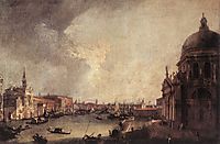 Entrance To The Grand Canal Looking East, 1725, canaletto