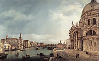Entrance to the Grand Canal: Looking East, 1744, canaletto