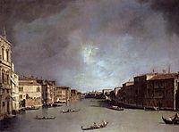 Grand Canal: Looking from Palazzo Balbi, c.1726, canaletto