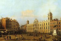 Northumberland House, 1752, canaletto