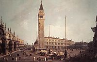 Piazza San Marco: Looking South West, c.1757, canaletto