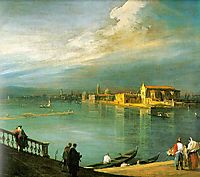 San Cristoforo, San Michele & Murano, canaletto
