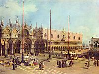 San Marco Square (Venice), c.1743, canaletto