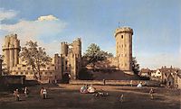 Warwick Castle: the East Front, 1752, canaletto
