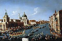 The Women s Regaton the Grand Canal, c.1766, canaletto