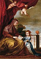 Education of the Virgin, c.1645, cano