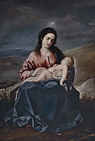 The Virgin and Child , 1643, cano