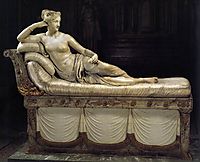 Paolina Borghese as Venus Victrix, 1808, canova