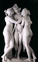 The Three Graces, 1817, canova
