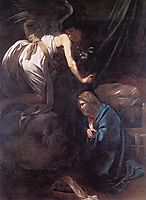 The Annunciation, 1608-1609, caravaggio