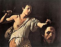 David and Goliath, 1606-1607, caravaggio