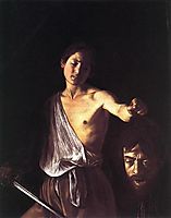 David and Goliath, 1609, caravaggio