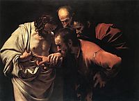 The Doubting Thomas, 1601-1602, caravaggio