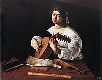 The lute player, ~1600, caravaggio