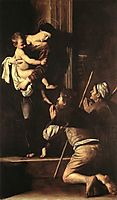 The Madonna of the Pilgrims, 1603-1605, caravaggio
