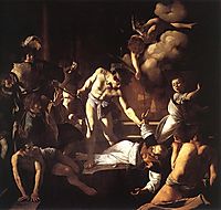 The Martyrdom of Saint Matthew, 1599-1600, caravaggio