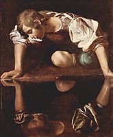 Narcissus, 1598-1599, caravaggio