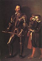 Portrait of Alof Wignacourt, 1607-1608, caravaggio