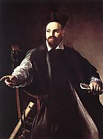 Portrait of Maffeo Barberini, 1599, caravaggio