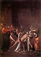 The Resurrection of Lazarus, 1608-1609, caravaggio