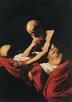 Saint Jerome, 1605-1606, caravaggio