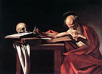 Saint Jerome, ~1606, caravaggio