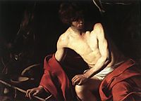 Saint John the Baptist, 1603-1604, caravaggio