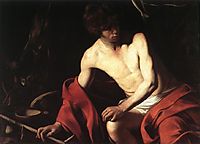 Saint John the Baptist, 1603-1604, caravaggio