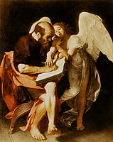 Saint Matthew and the Angel, 1602, caravaggio
