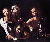 Salome with the head of Saint John, ~1607, caravaggio