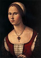 Portrait of a Young Woman, carpaccio