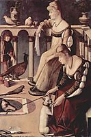 Two Venetian Ladies, c.1490, carpaccio